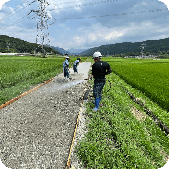 道路改良工事