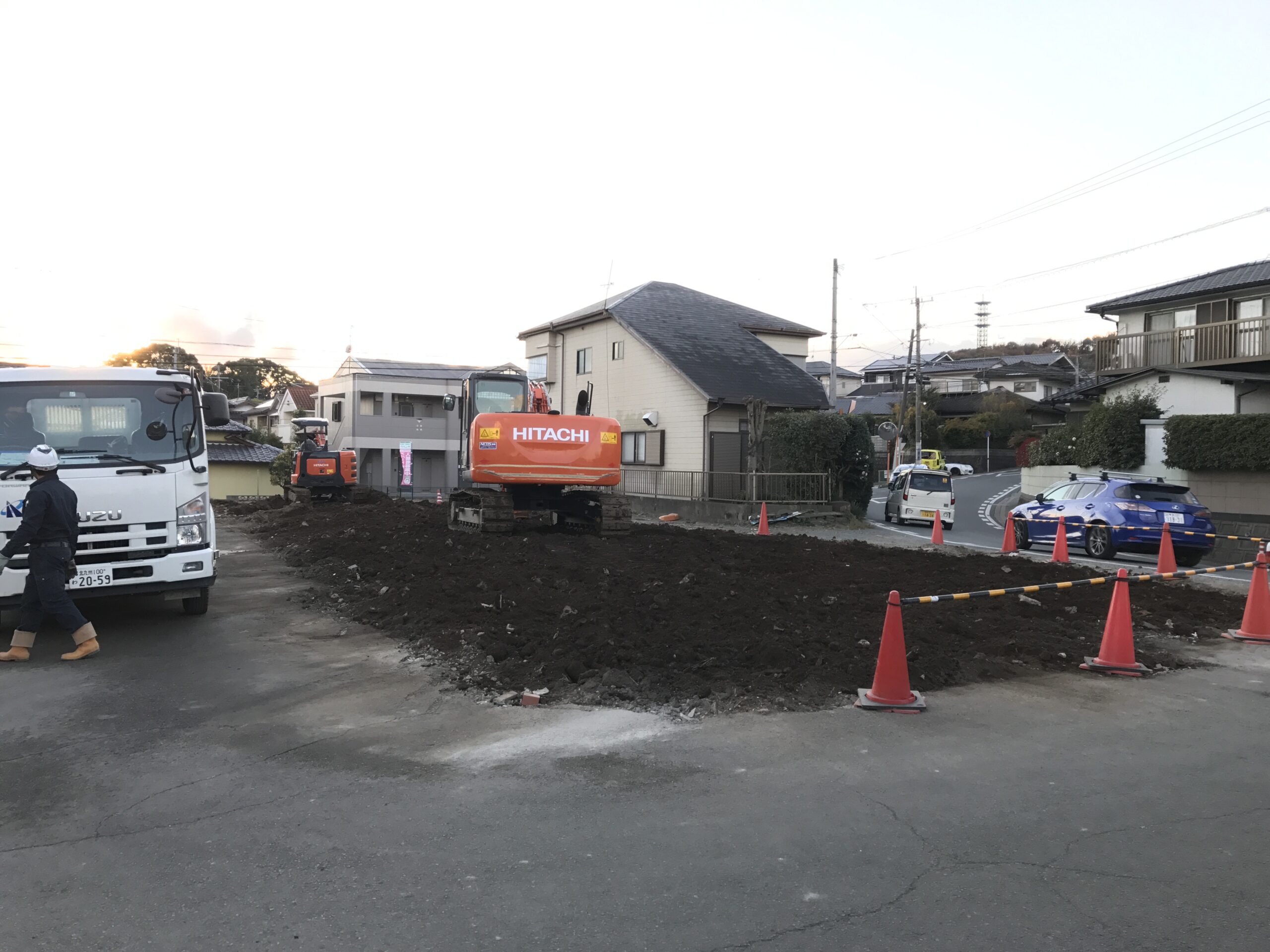 北区立田鉄骨造集合住宅解体工事